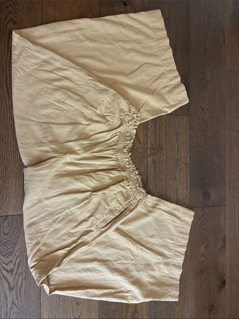 Aerie Wide-Leg tan Lounge pants